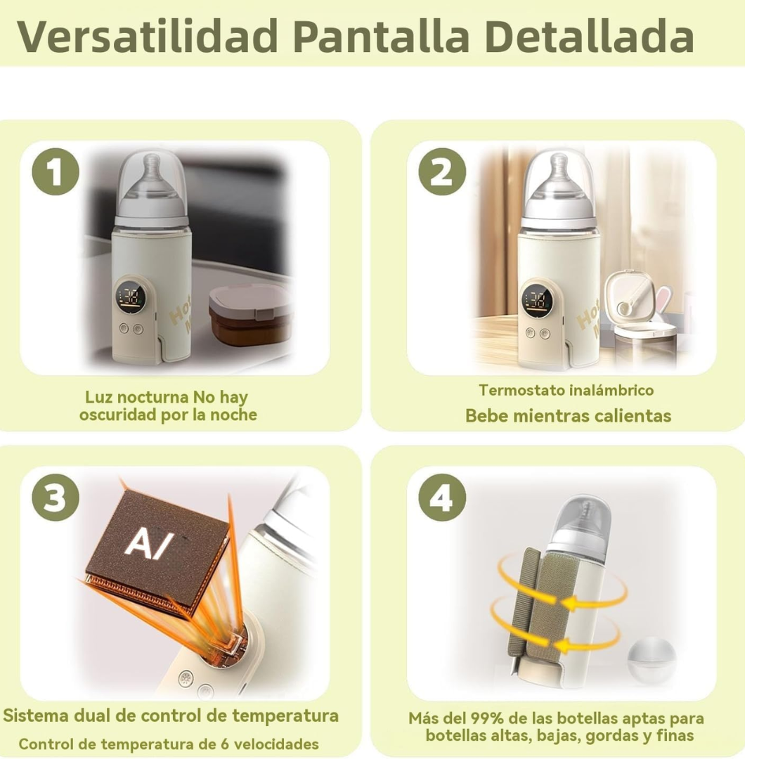 BABYWARM GO™ | Leche Lista en Minutos